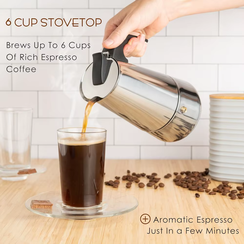 Cafetière Portable en acier inoxydable