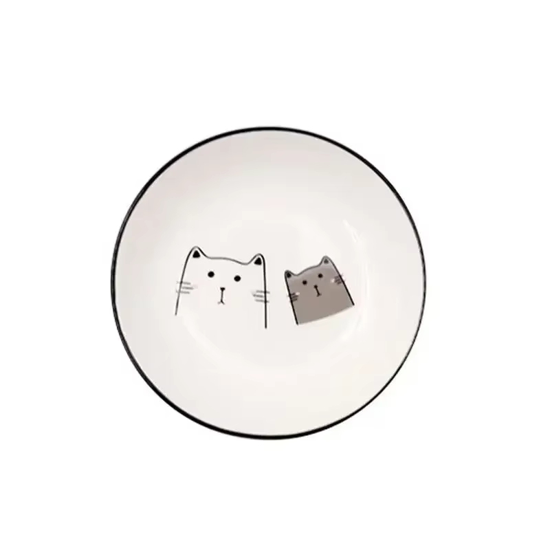 Pio d'assaisonnement en céramique chat mignon