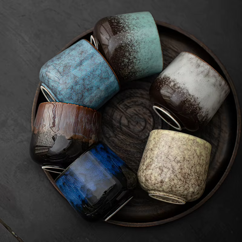 Tasses à café en céramique de style japonais
