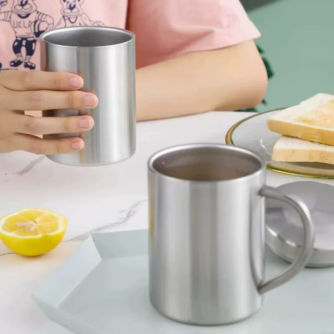 Tasse en acier inoxydable avec PHOTO personnalisée