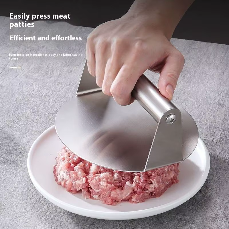Presse à hamburgers en acier inoxydable
