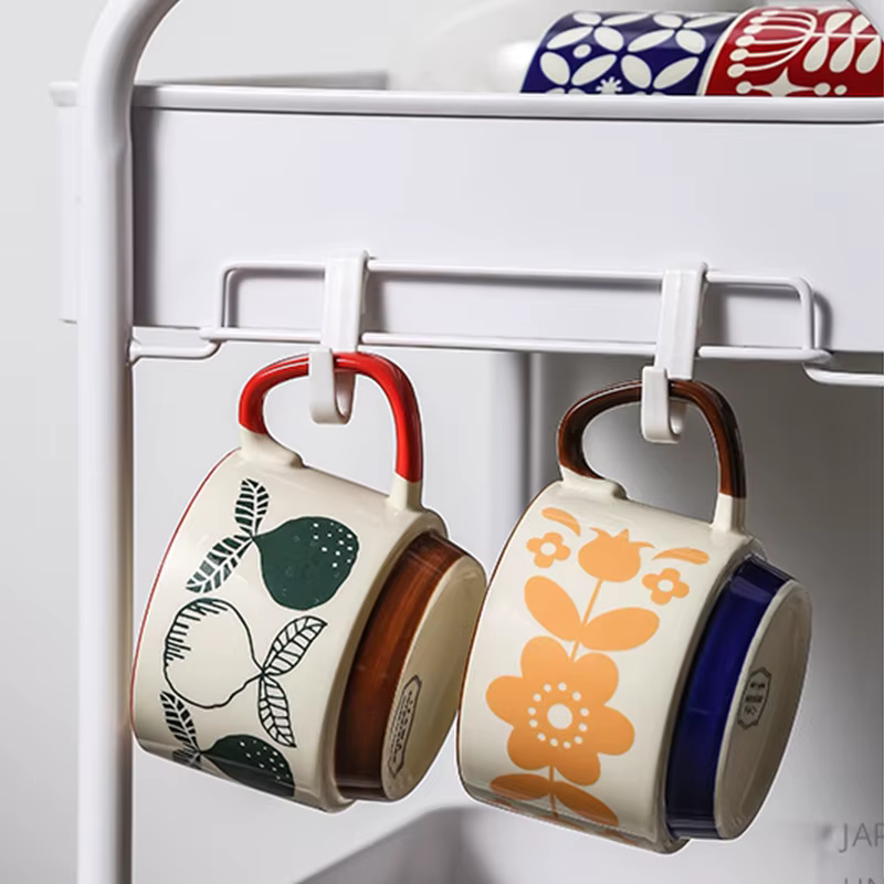 Tasse à café à fleurs japonaises rétro en céramique