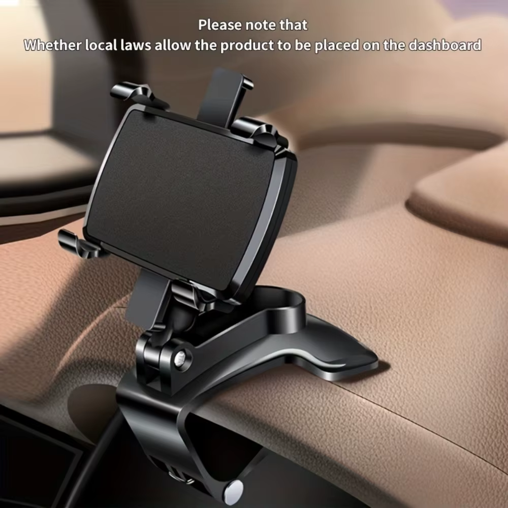 Support de téléphone de voiture Support universel tableau de bord voiture Clip Support GPS voiture Support de téléphone portable dans la voiture pour iPhone Samsung Xiaomi