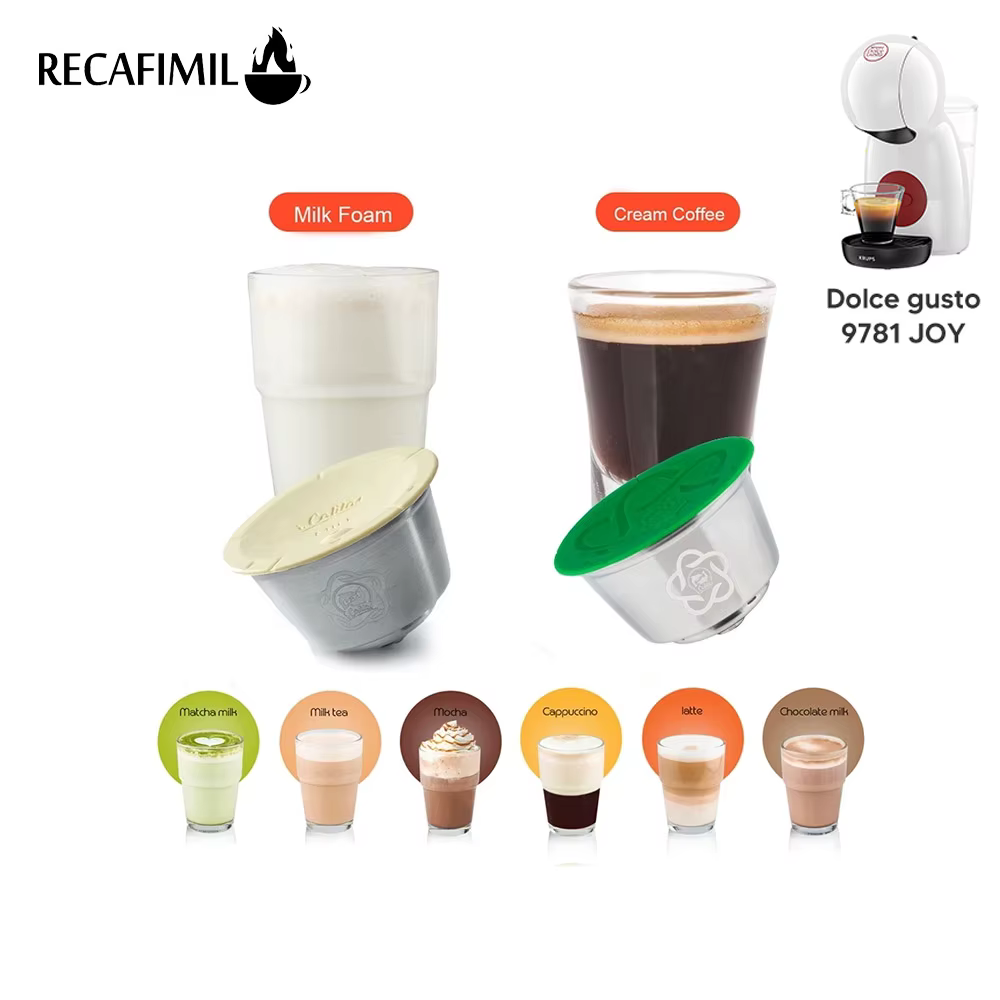 Dosette de café réutilisable en acier inoxydable