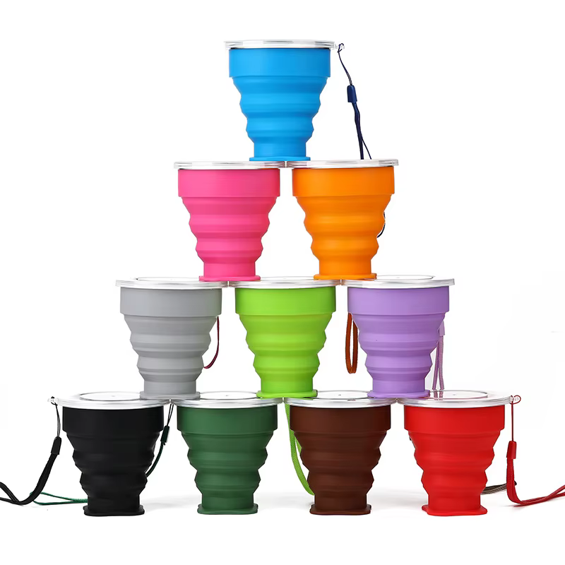 Tasses pliantes sans BPA