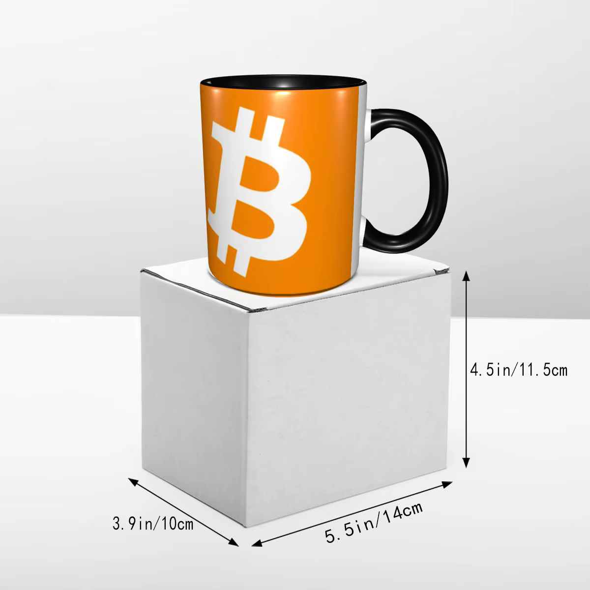 Crypto-monnaie Bitcoin tasses personnalisé Crypto Btc café tasse en céramique