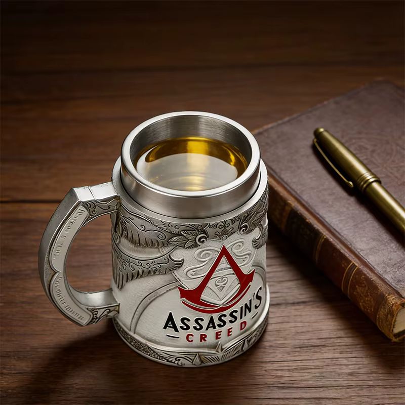 Chope à bière grande capacité Assassin's Creed