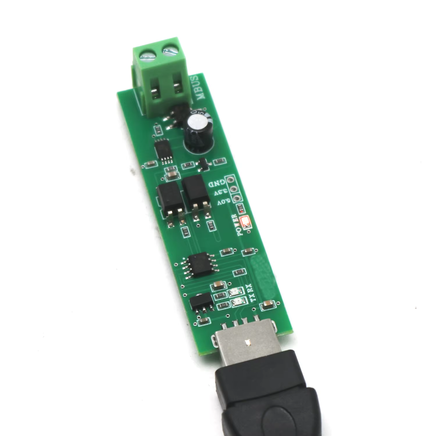 Module de débogage de communication USB vers M-Bus Maître/Esclave, Analyse des données de lecture de bus USB pour compteurs d'énergie, d'eau, de chaleur et de gaz