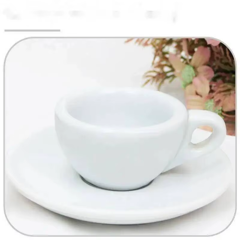 Tasse à café en céramique à bouche ronde épaissie