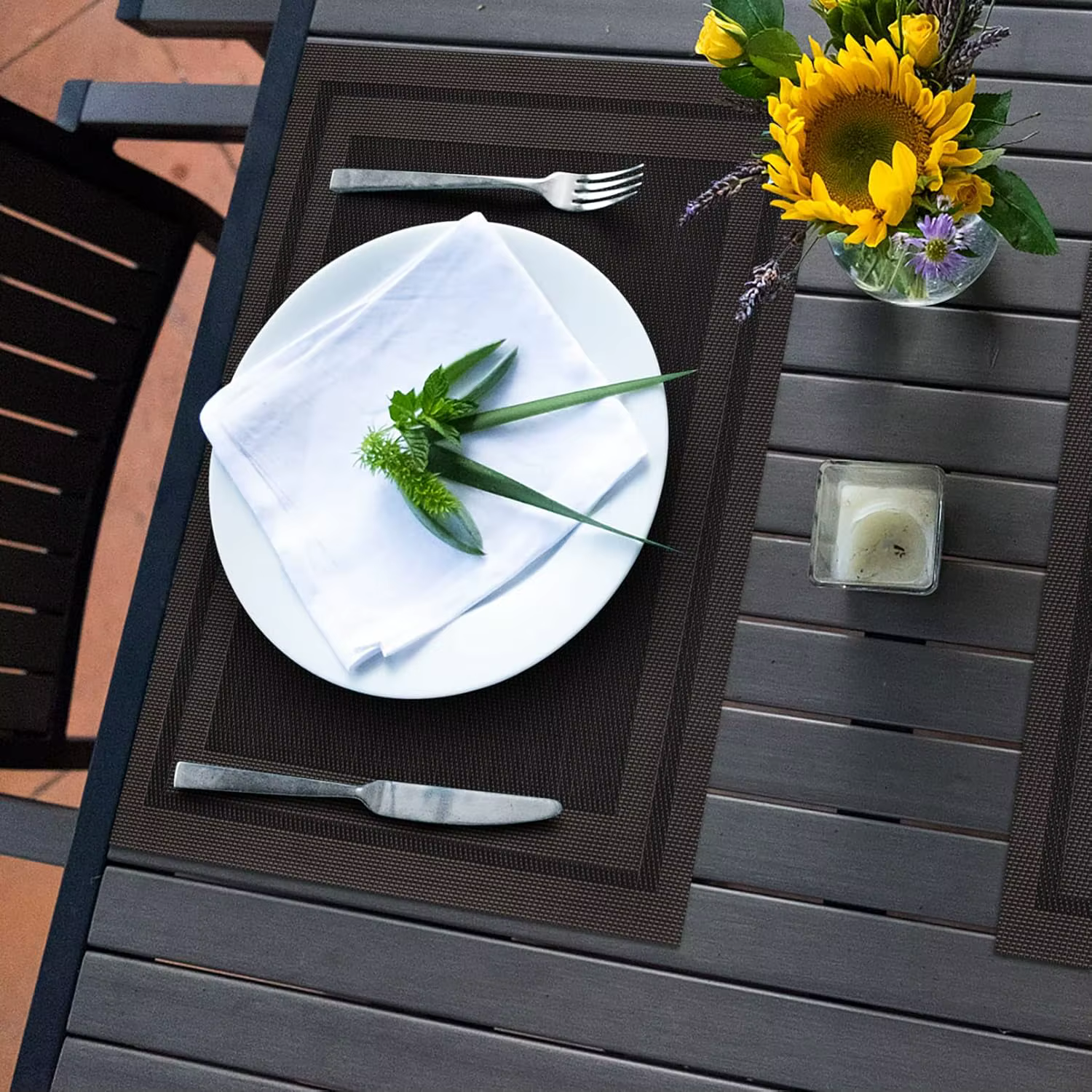 Ensemble de 4 sets de table