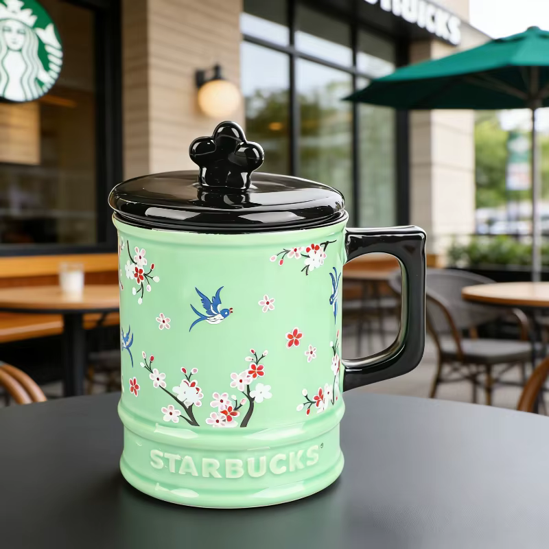 Tasse Starbucks Lucky Magpie Plum Blossom
