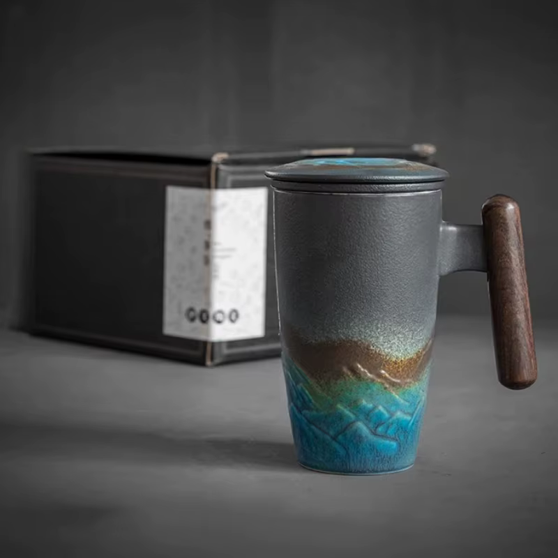 Tasse à café en céramique vintage