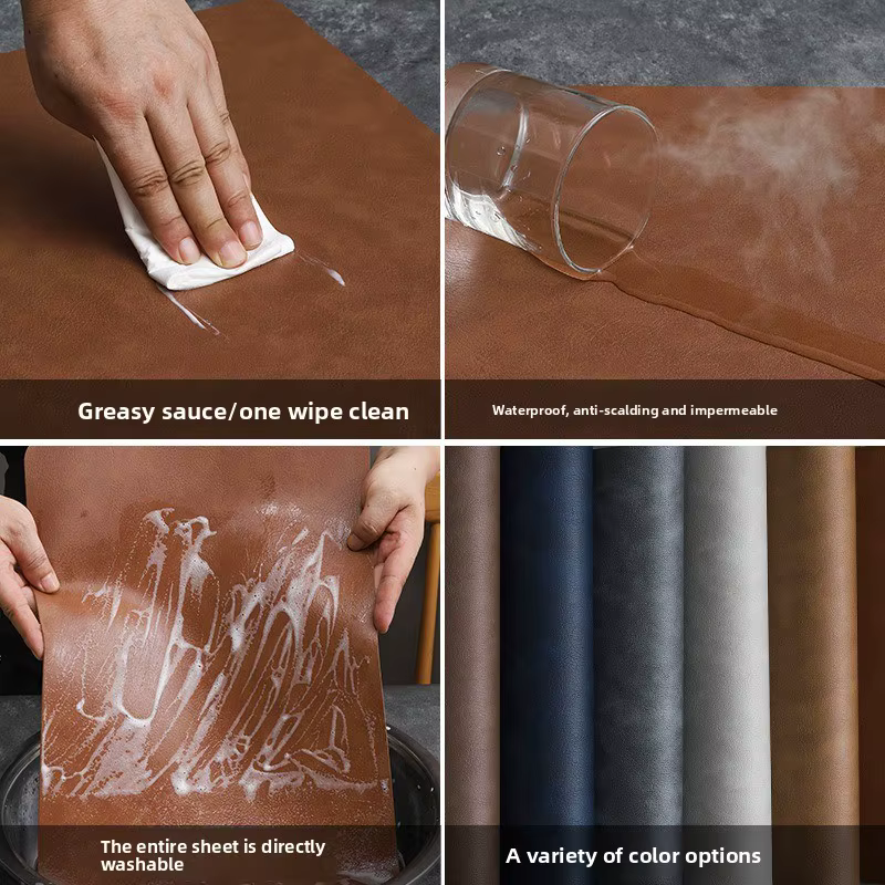 Napperon de luxe en cuir imperméable