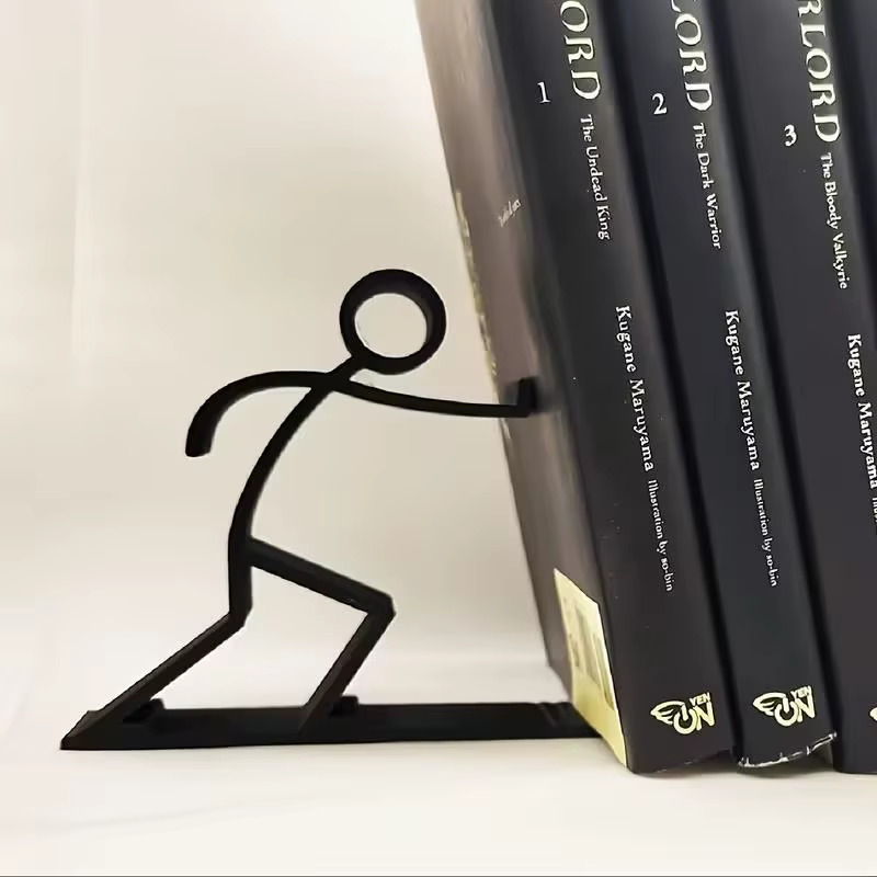 1 serre-livres, moderne et simple, pour étudiants, lecteurs, décoration de bureau à domicile, cadeau de papeterie unique