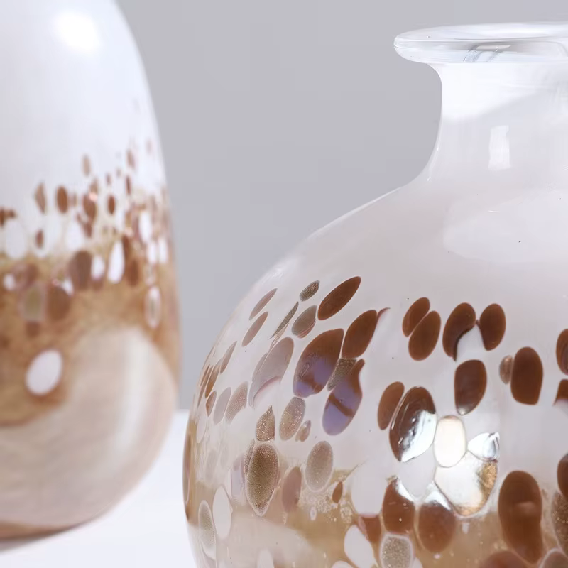 Vase en verre géométrique à bulles dégradées, bouteille en verre pour hydroponie, terrarium, vases à fleurs, pot de fleurs, accessoires de décoration pour la maison