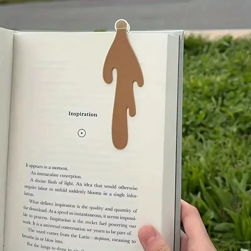 Marque-page créatif en forme de tasse à café 2026, en cuir PU, cadeau amusant pour les amateurs de livres et les passionnés de café