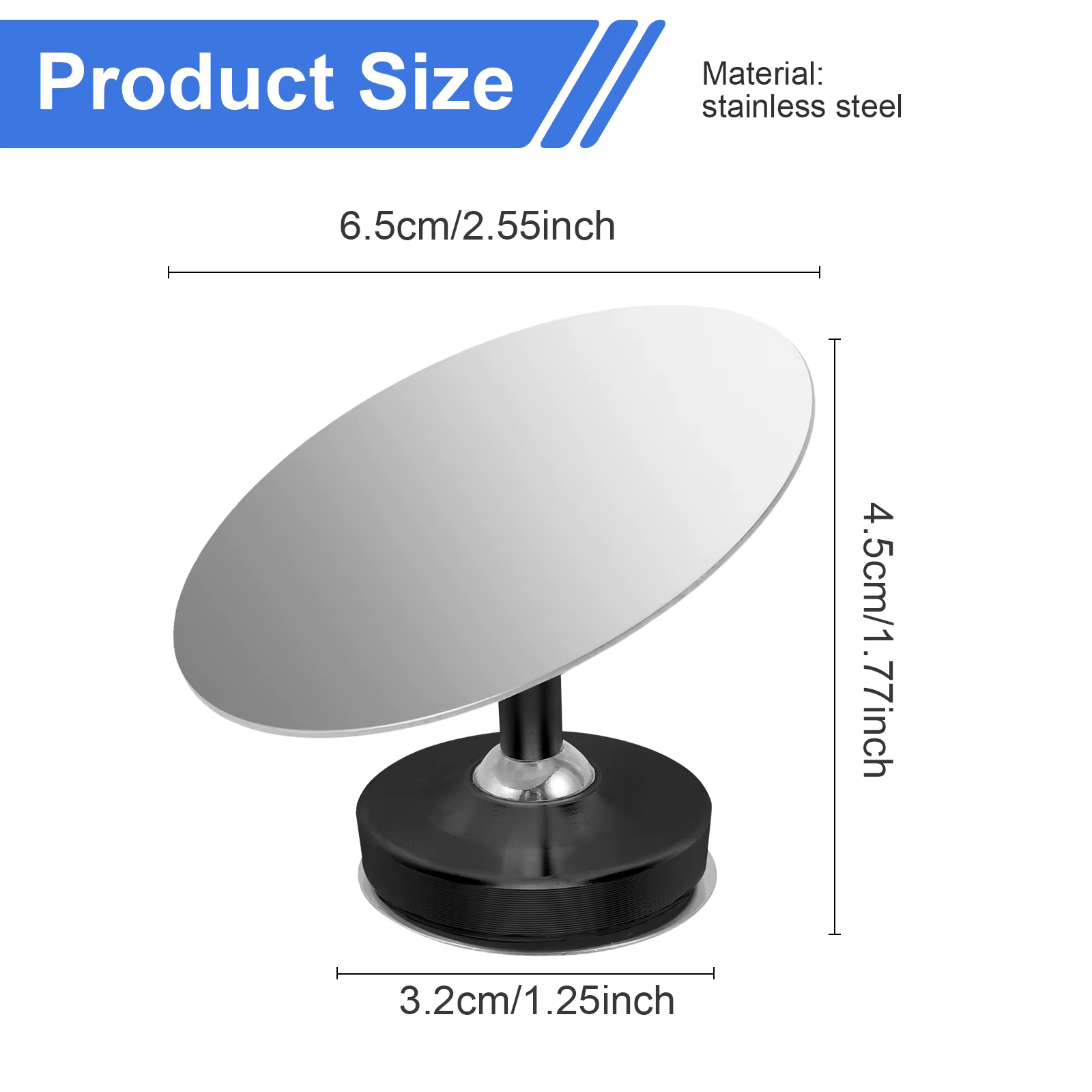 Miroir d'extraction de café magnétique