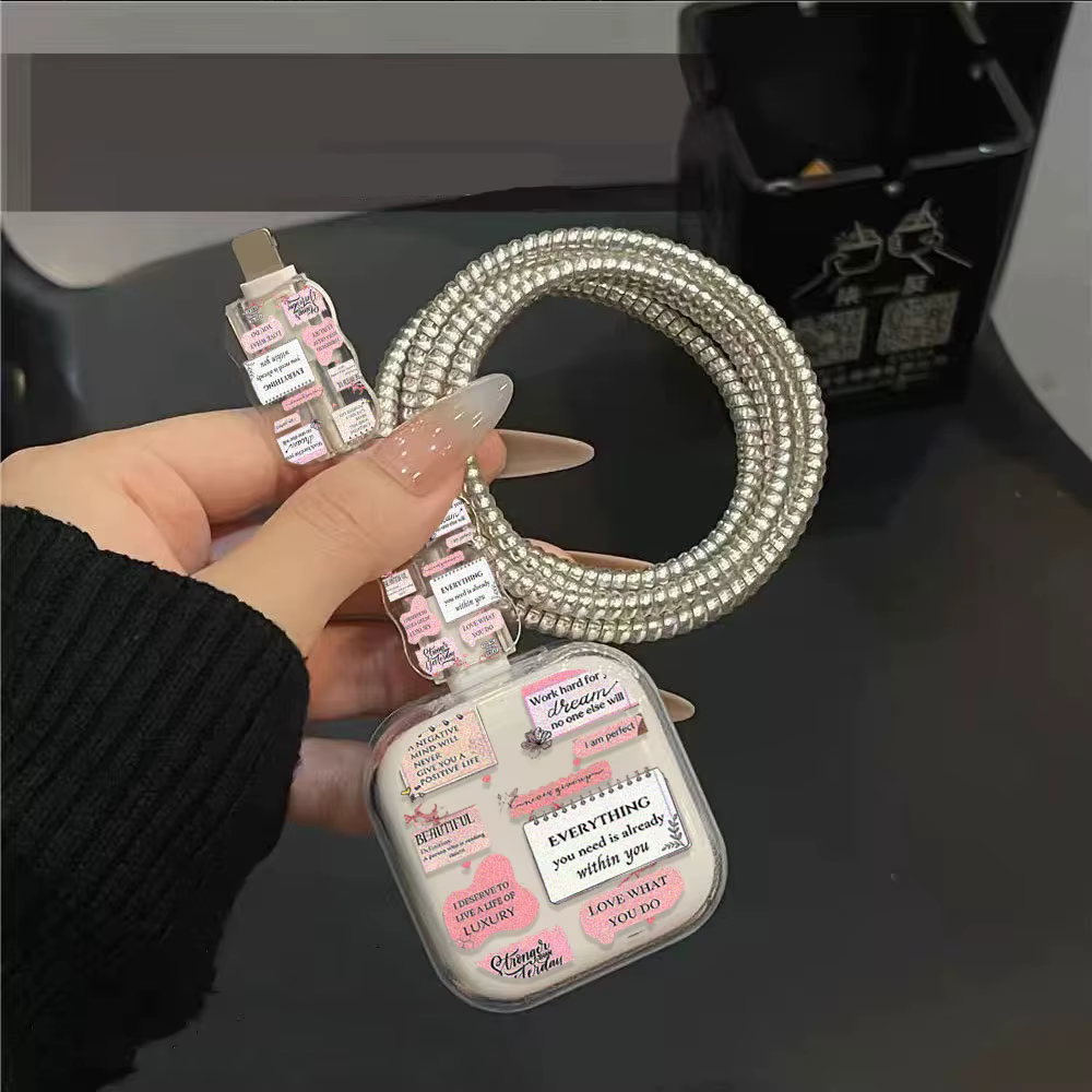 Étui de protection complet pour adaptateur secteur Apple 40W, protection intégrale anti-chute et anti-rayures