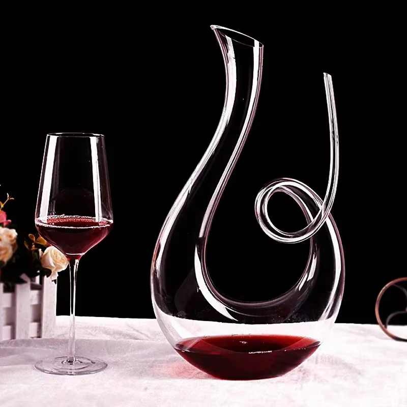 Crystal Glass Personalized Decanter Set Luxury Red Wine