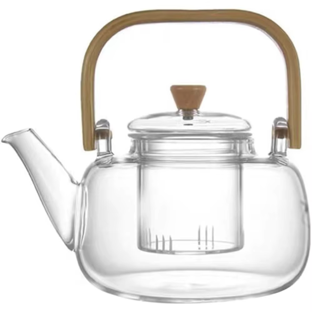 Théière en verre avec infuseur