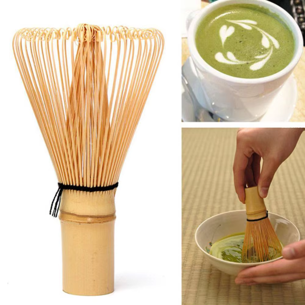 Fouet à Thé Matcha en Bambou