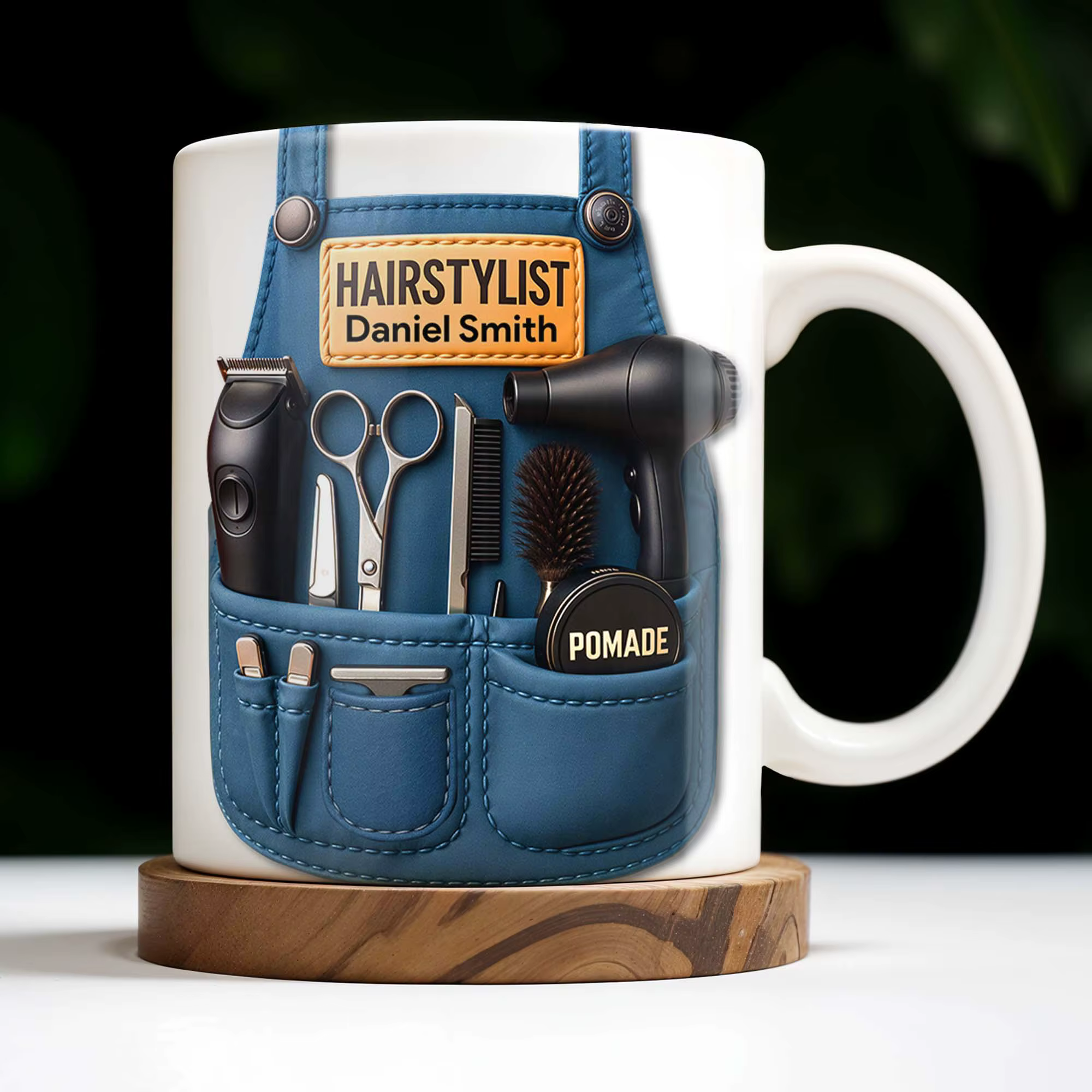【2025 Nouveau】 Tasse à café personnalisée pour coiffeur