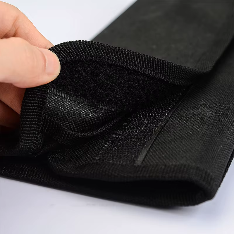Sac à couteaux de Chef Portable multifonctionnel noir