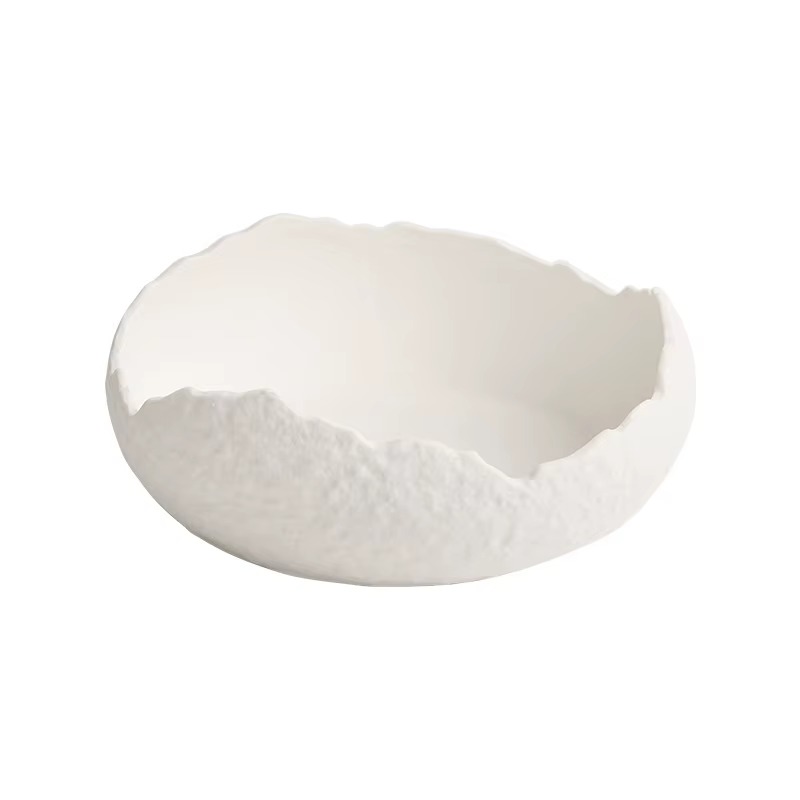 Filles à soupe en céramique blanche
