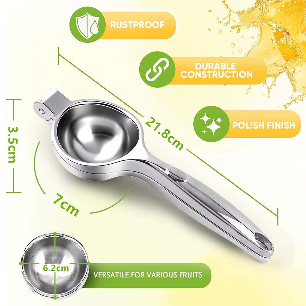 LMETJMA-Presse-citron manuel en alliage de zinc, premium, JT217
