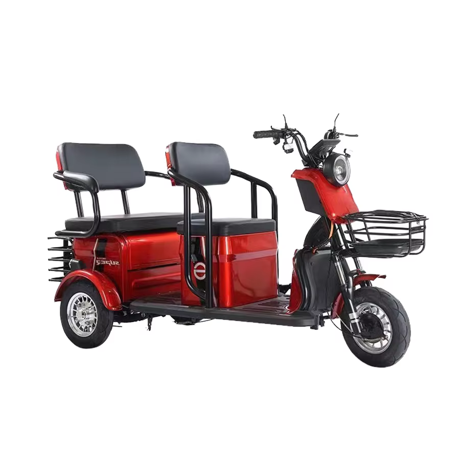 Tricycle électrique à grande vitesse, tricycle motorisé à 3 roues, vélo à 3 roues, scooter électrique, tricycle électrique pour passagers