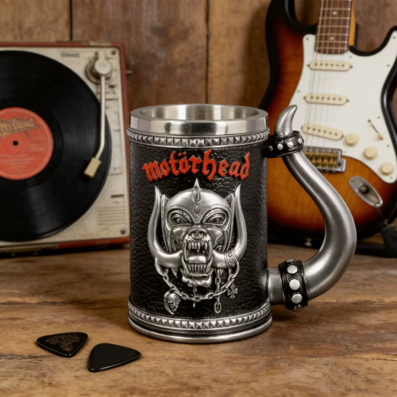 Tasse à café sur le thème du heavy metal pour la maison