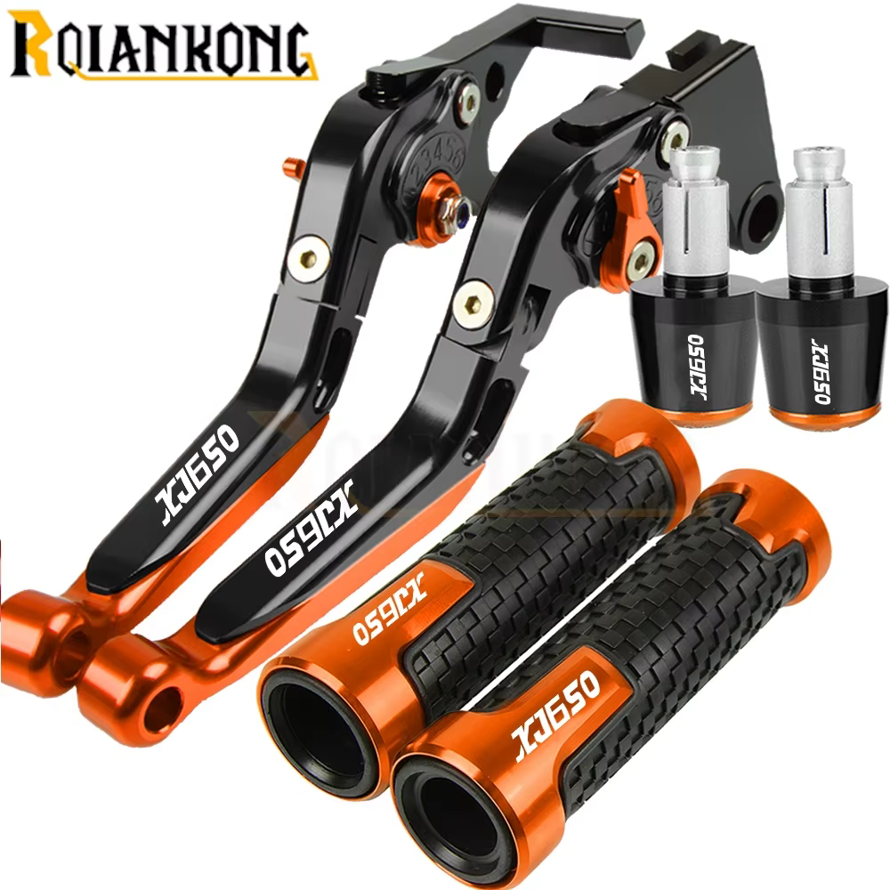Leviers de frein et d'embrayage réglables pour moto, extrémités de poignées de guidon pour YAMAHA XJ650 XJ 650 XJ-650 1980 1981 1982 1983 1984 1985