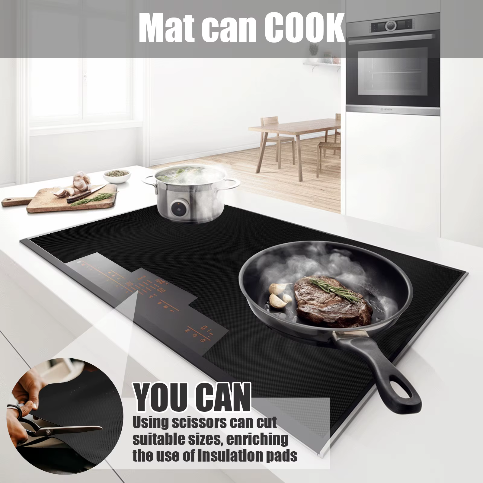 Tapis de cuisson à Induction