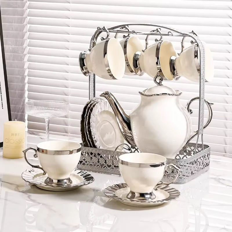 Ensemble de tasses à café en céramique de Style européen moderne-tasses
