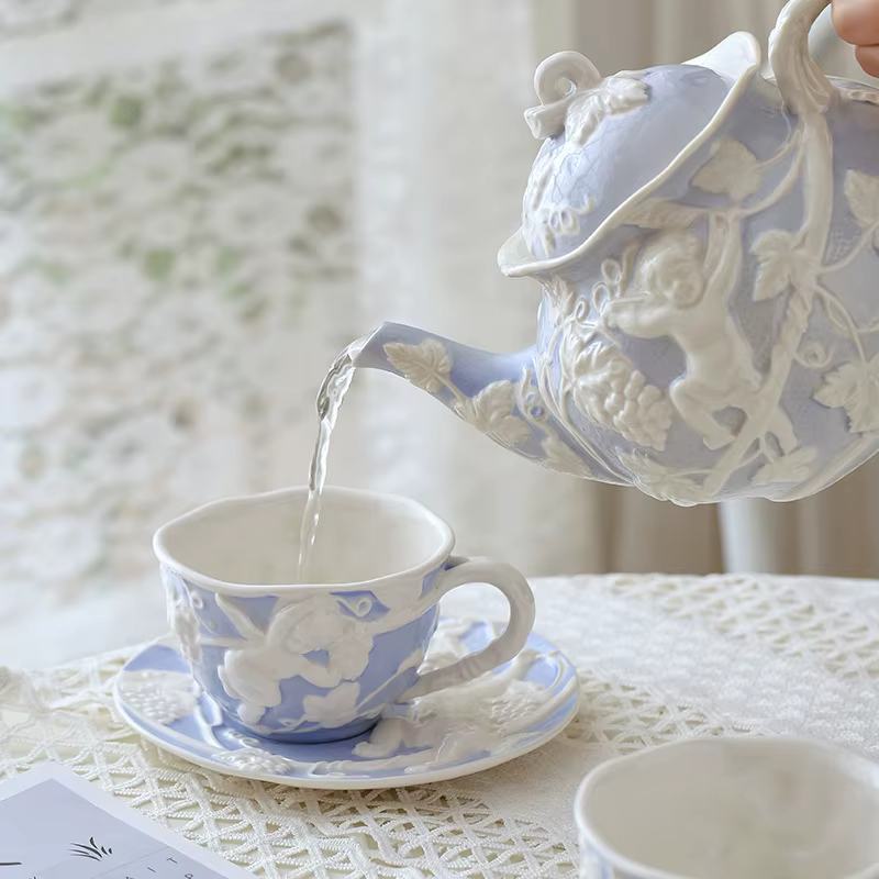 Tasse à café d'angle anglais