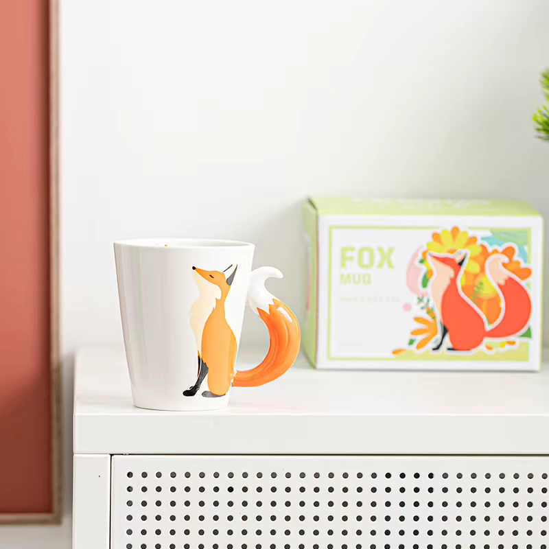 Tasse en céramique animale créative