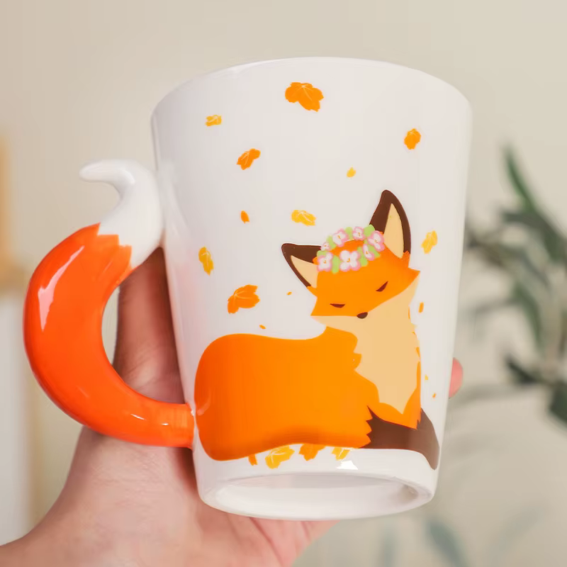 Tasse en céramique animale créative