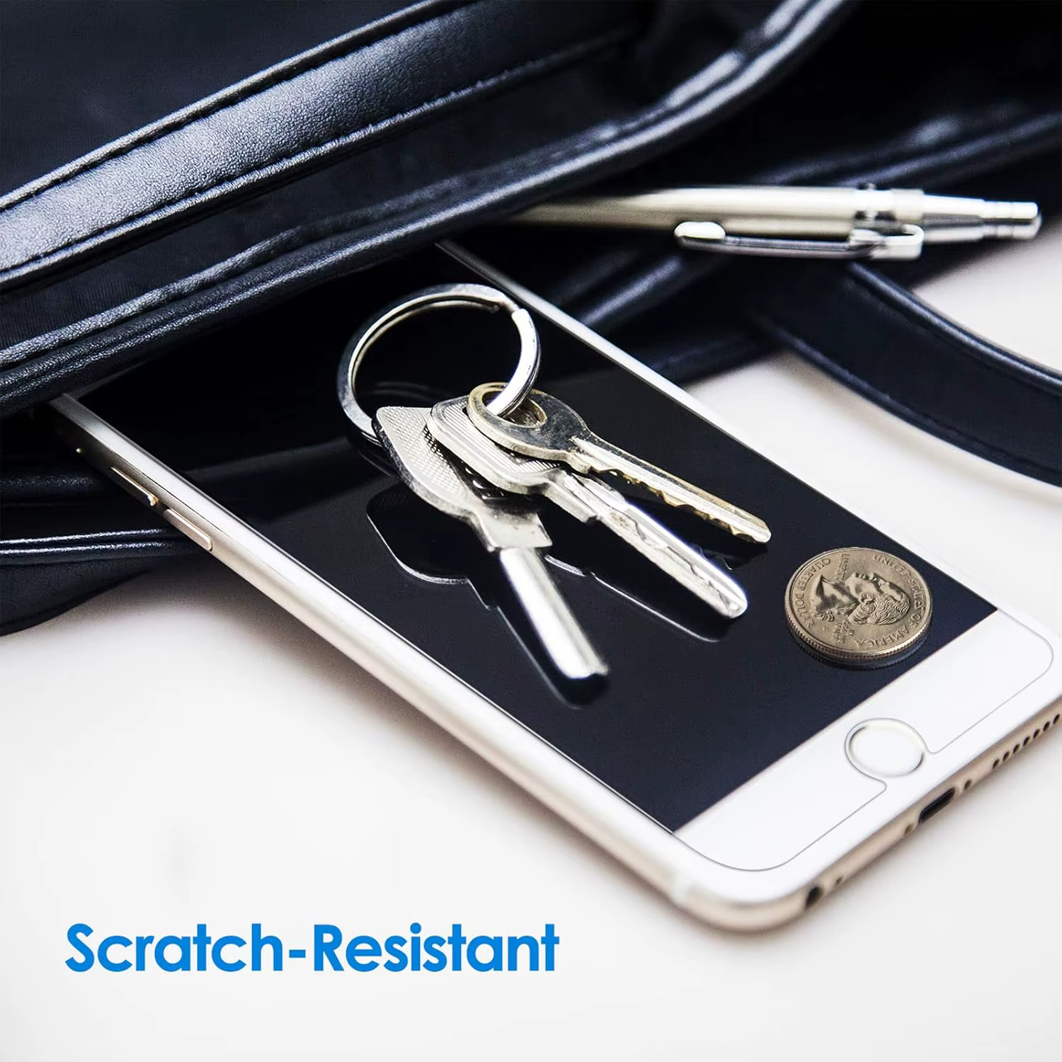 Version 2026 pour iPhone 7 Plus Film de protection d'écran en verre trempé