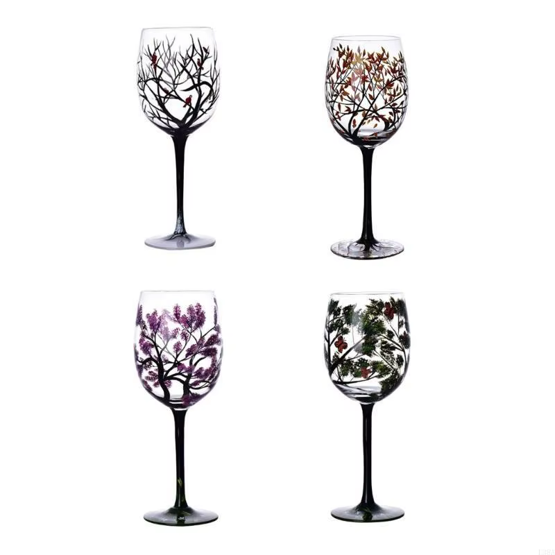 Verre vin quatre saisons à arbre à jus bière bière bière bière