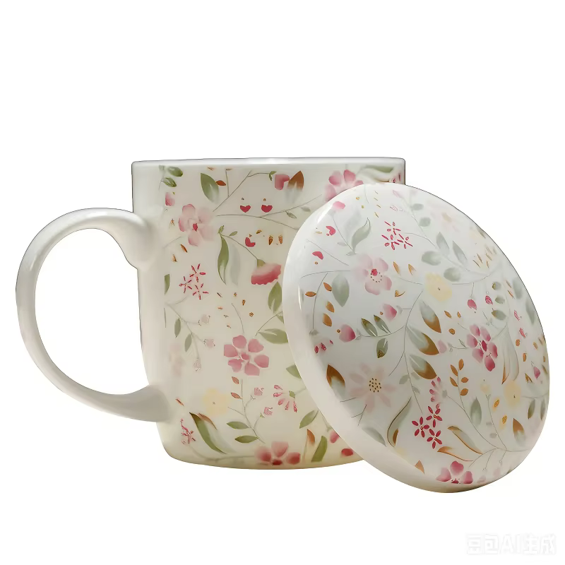 Tasse à café en porcelaine véritable
