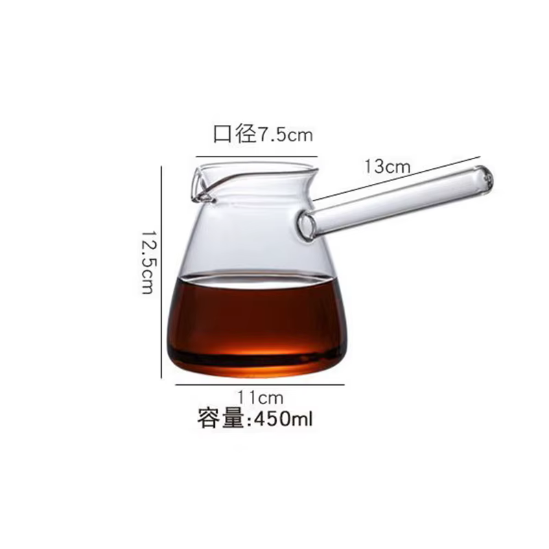 Cafetière en verre résistante à la chaleur