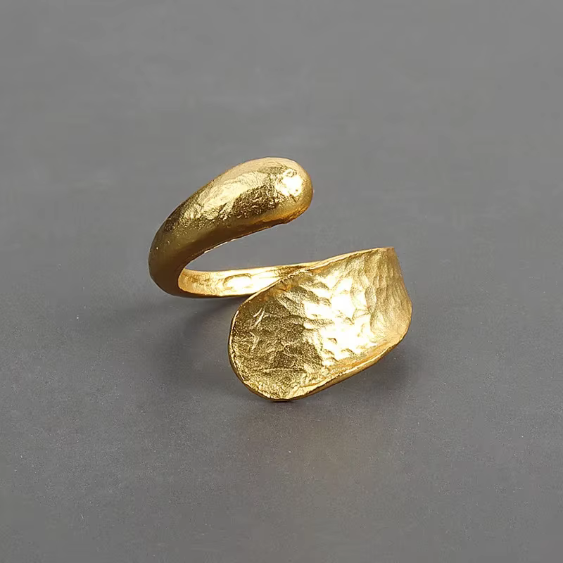 Bagues couleur argent pour femmes, tendance, Simple, ligne de mode, anneaux redimensionnables croisés, accessoires de bijoux tendance 2025