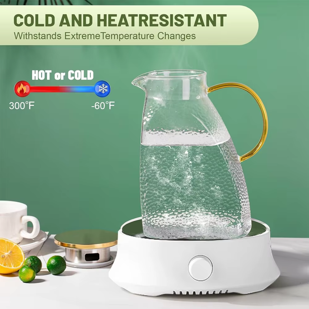 Pichet d'eau en verre de 1