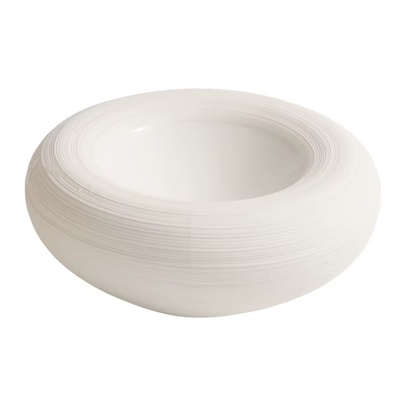 Assiettes doublées en céramique pour usage domestique
