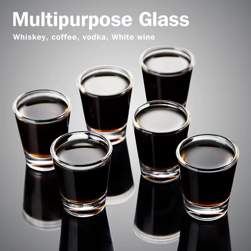 Ensemble de verres à liqueur en cristal