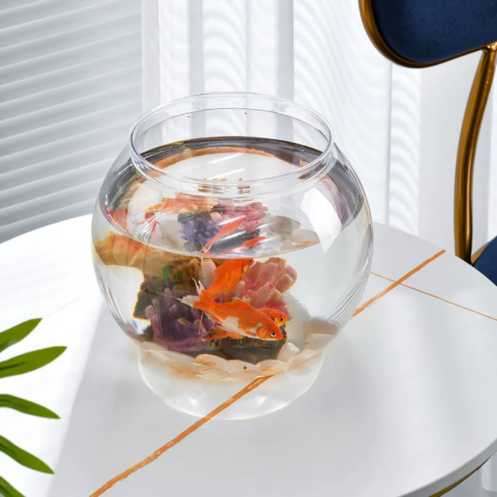 Petits aquariums ornementaux pour poissons et reptiles, bol à poisson, verre haute transparence, bonne vue