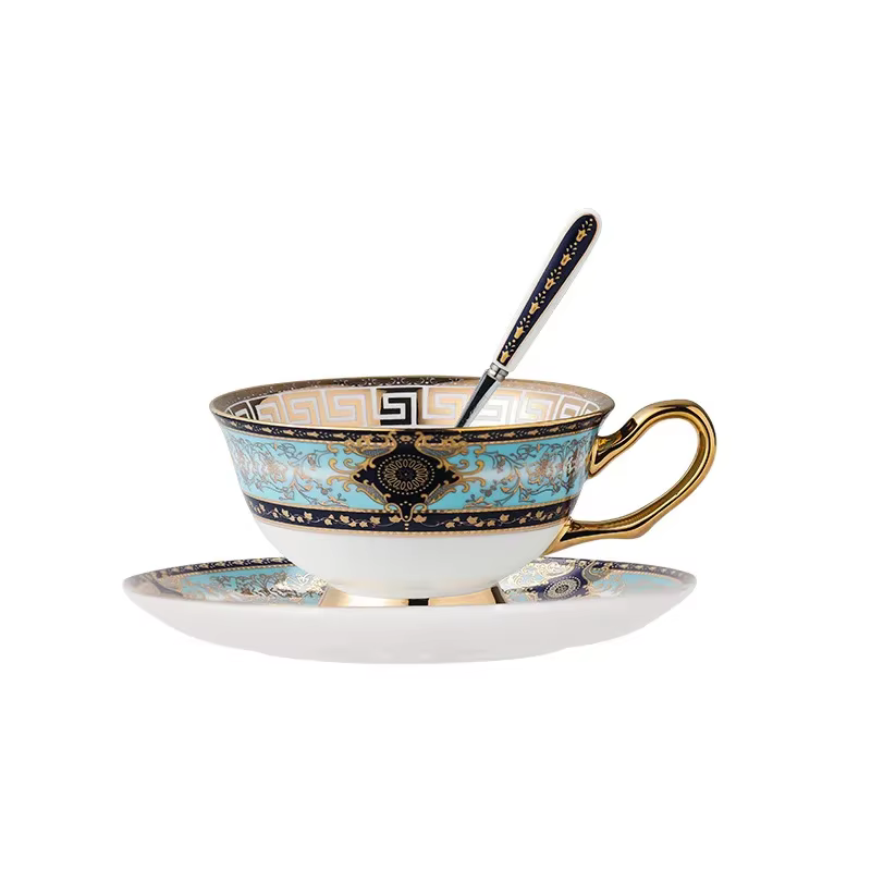 Sophia China-Tasses à café en céramique à motif européen