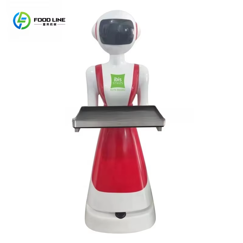 Robot de serveur de Restaurant, Robot de livraison de nourriture Commercial robuste pour grandes entreprises de salle à manger, meilleure vente