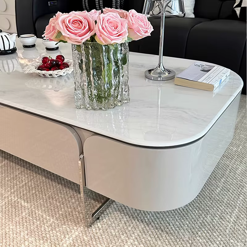 Table basse De rangement créative européenne élégante exquise Glamour