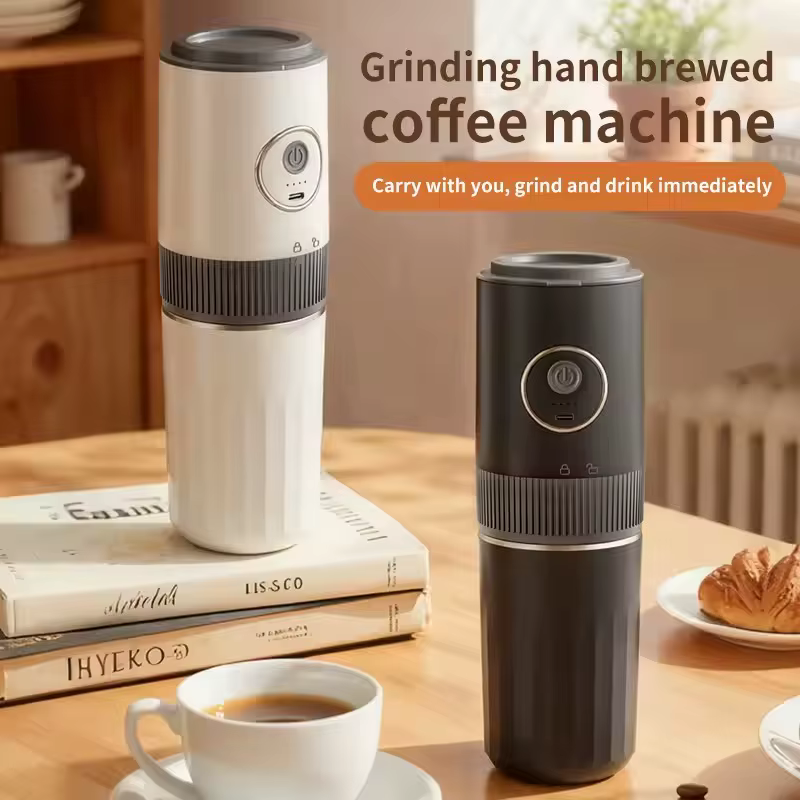 Machine à café tout-en-un idéale pour les voyages - Broyeur intégré